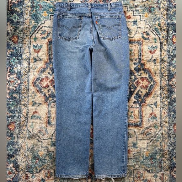Vintage Levi’s Orange Tab Light Wash Jeans Size 36 - Picture 3 of 6